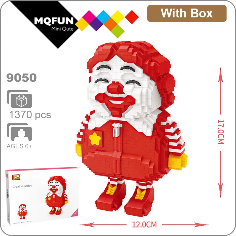 

LOZ Diamond Blocks anime Cartoon Arale Toys Children Building Blocks Model Micro Bricks Educational Creative Girl Boy Gift