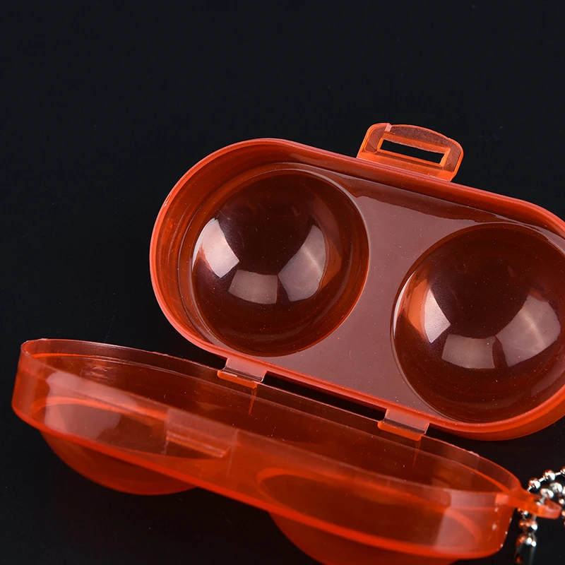 

New Table Tennis Container Box Portable Plastic Storage Case for 2 Ping-Pong Balls