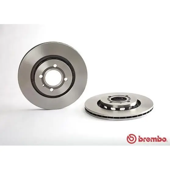 Диск тормозной передний VW Golf/Passat 1.8/GTi 88 97 BREMBO 09.6|Тормозной цилиндр| |