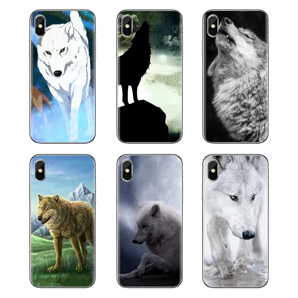 Для huawei G7 G8 P7 P8 P9 P10 P20 P30 Lite Mini Pro P Smart Plus 2017 2018 2019 силиконовая сумка чехол Wolfs Rain