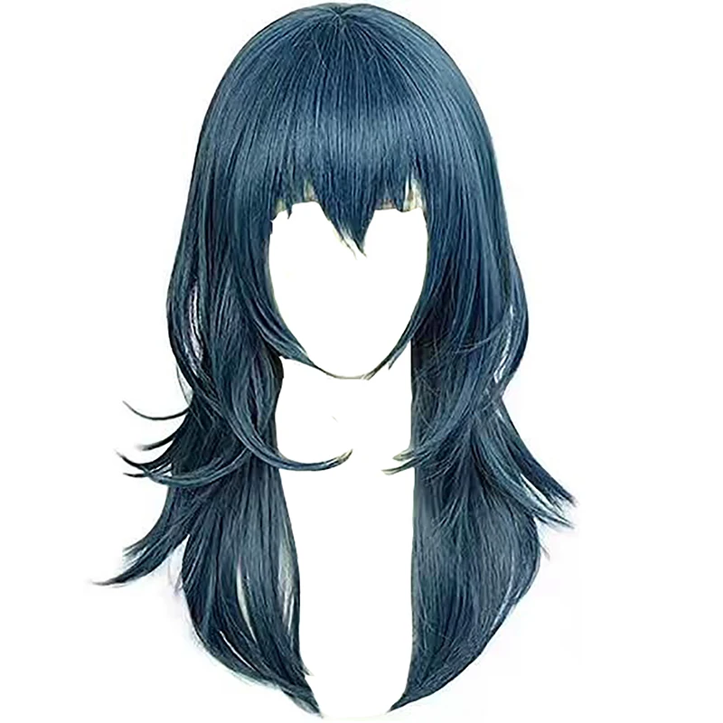 PWEINCY Byleth косплей парик женский длинный слоистый Синтетический волос с шапочкой