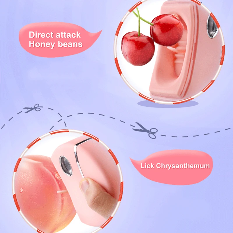 Стимулятор орального сосания вибратор для языка женщин соска на присоске