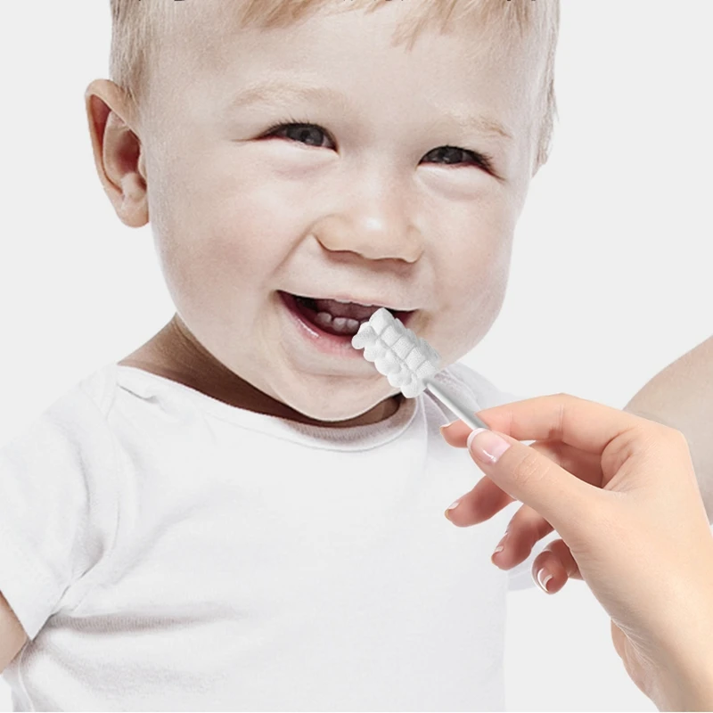 Одноразовый детский очиститель ротовой полости 30 упаковок марлевые детские