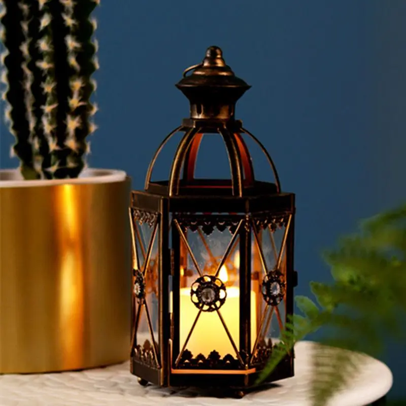 Iron Christmas Romantic Candlelight Props