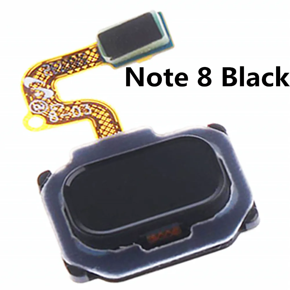 Оригинальная новая кнопка Note 8 Touch ID Home для Samsung Galaxy датчик отпечатков пальцев