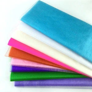 Рулон тюля с кристаллами, 5 м, 10 м, свадебные украшения белого цвета органза, для дня рождения ребенка, вечевечерние, свадьбы