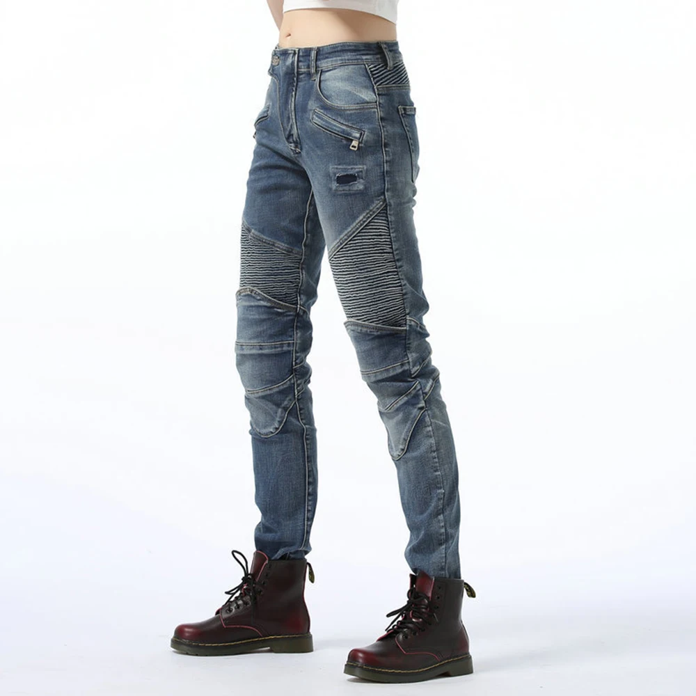 Мотоциклетные брюки мотоциклетные джинсы штаны для мотокросса байкерские