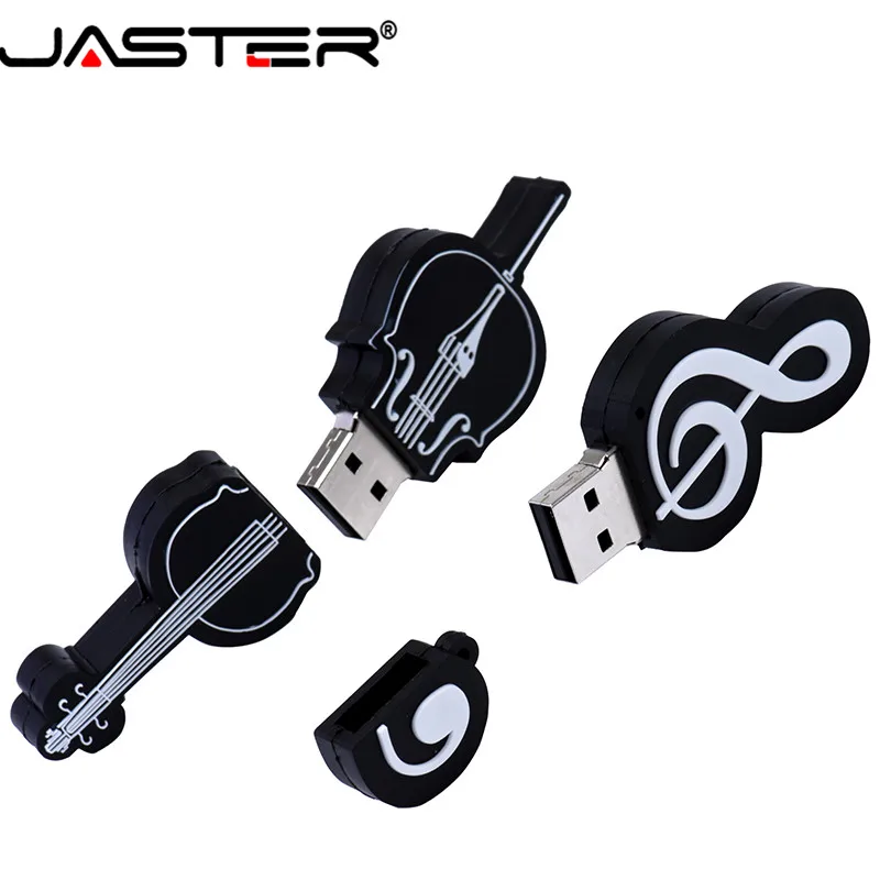 Флэш накопитель JASTER 8 видов музыкальных инструментов 4 ГБ 16 32 64 USB флэш для