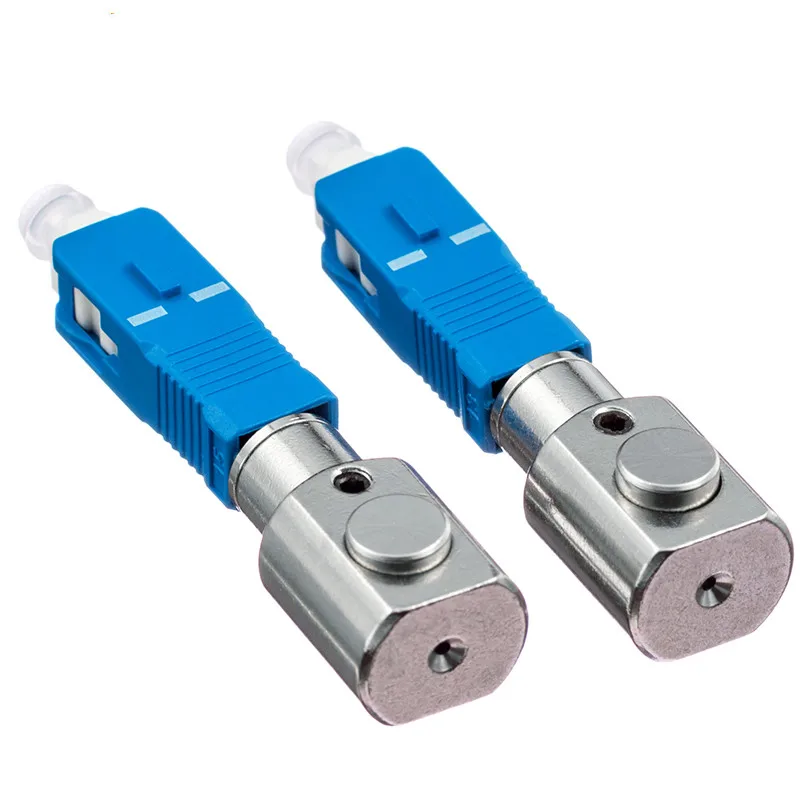 5 шт./лот SC круглый волоконно оптический адаптер соединитель фланец Временный