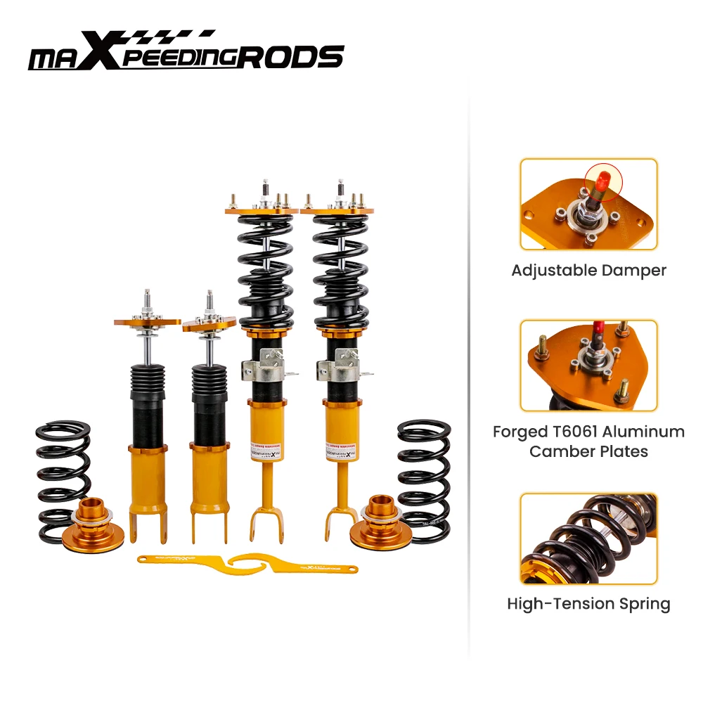 

24 Ways Coilovers Suspension Shock Absorber For Nissan Fairlady 350Z Z33 G35 03-08 Adjustable Damper Height