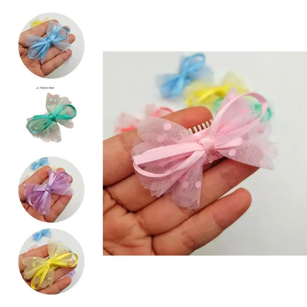 

Заколки для собак, привлекательные заколки для домашних животных, Симпатичные заколки для собак с бантом