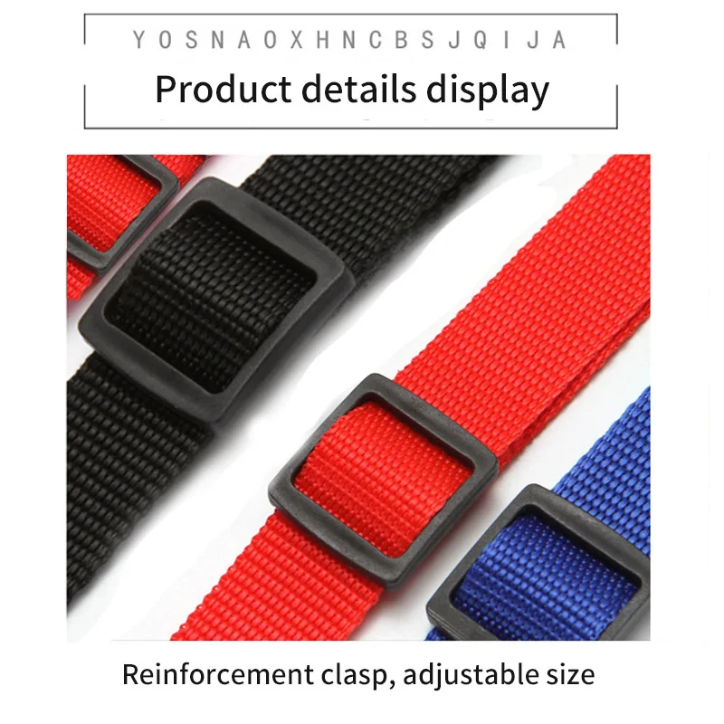 Нейлоновый тканевый ремень безопасности для животных регулируемый домашних