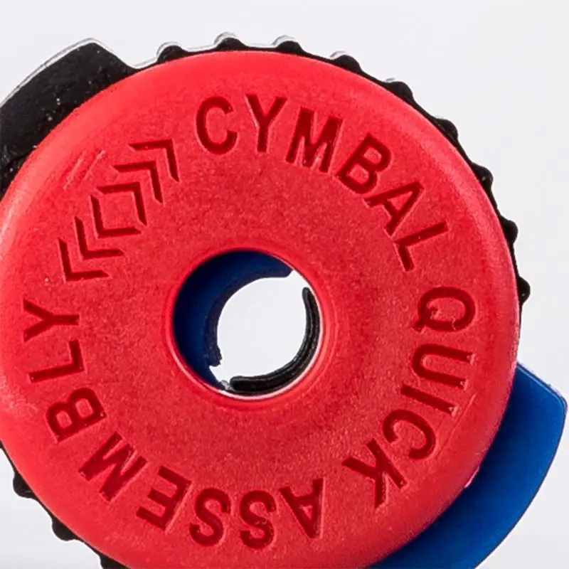 

5 Pieces ABS Plastic Quick Release Cymbal Mate with Push-On Design Easy to Install Convenient to Use