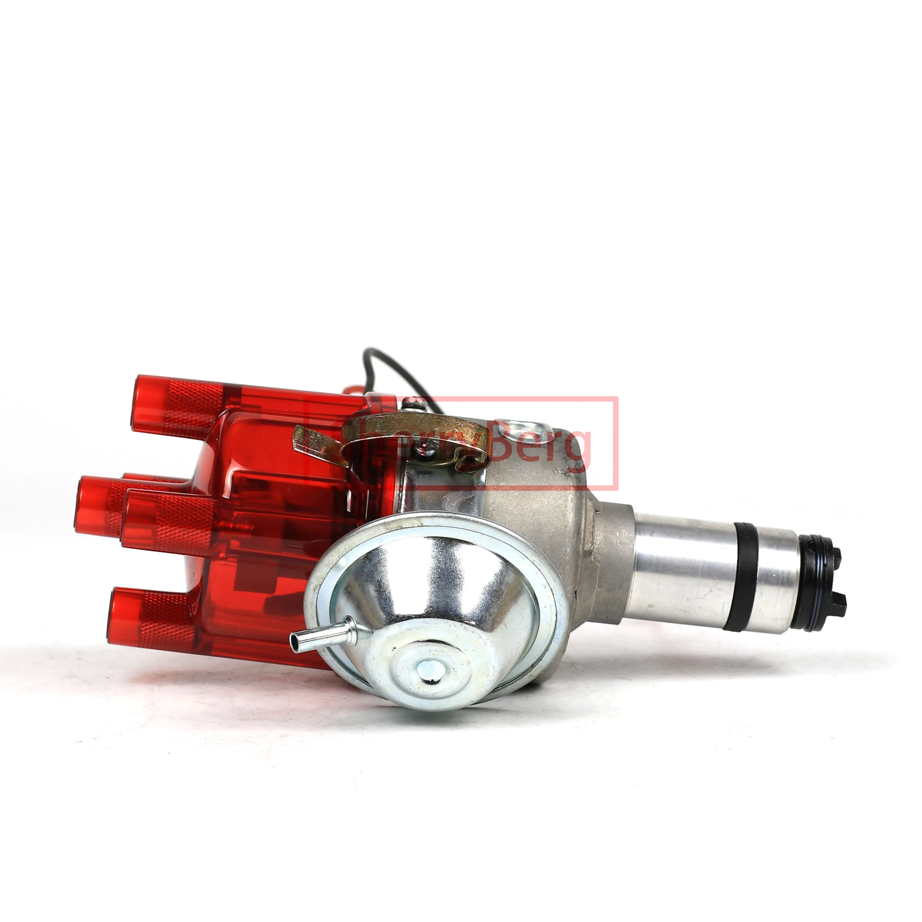 

SherryBerg Complete electronic ignition distributor for VOLVO B20A B20B B18 engines VACUUM ADVANCE CCW red transparency cap