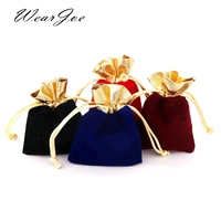 wholesale jewelry velvet pouch watch gift box bag 5pcslot 7x9 9x12 12x15cm wedding jewelry storage packaging drawstring pouches