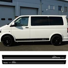 2 шт., наклейки на автомобильные двери для Volkswagen VW Multivan Transporter Caravelle T5 T6