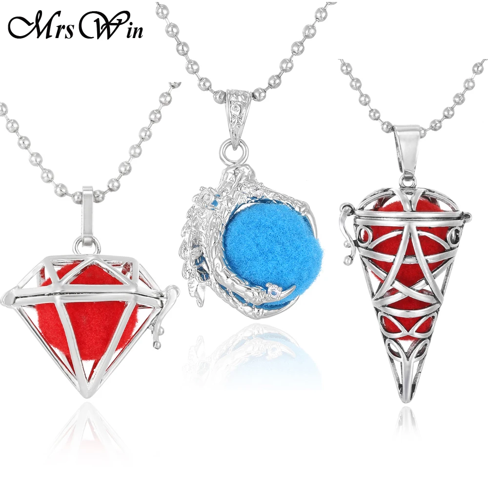 Аромадиффузор ожерелье модное конусное медальон кулон духи эфирное масло