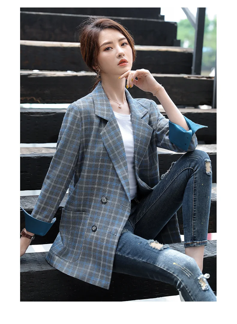 Высококачественная Свободная Женская куртка новый темпераментный женский