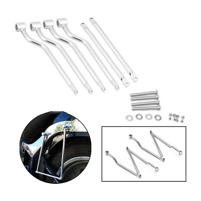 Ретро кронштейн из нержавеющей стали для мотоцикла и велосипеда универсальный