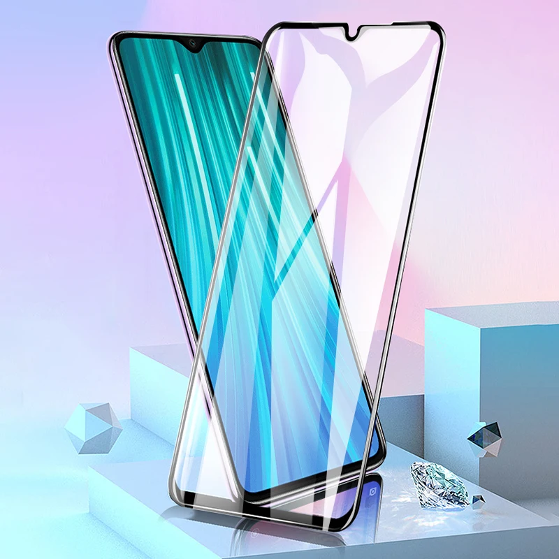 Закаленное стекло для Xiaomi Redmi Note 8 pro, Защитная пленка для экрана 2.5D 9 H, полностью проклеенная изогнутая пленка для экрана для Xiaomi Redmi Note 8