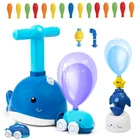 Новинка, летающий Маленький дельфин, мощный воздушный шар, автомобиль, веселая инерционная башня запуска, автомобили, игрушки для детей, воздушные шары, автомобили, подарок