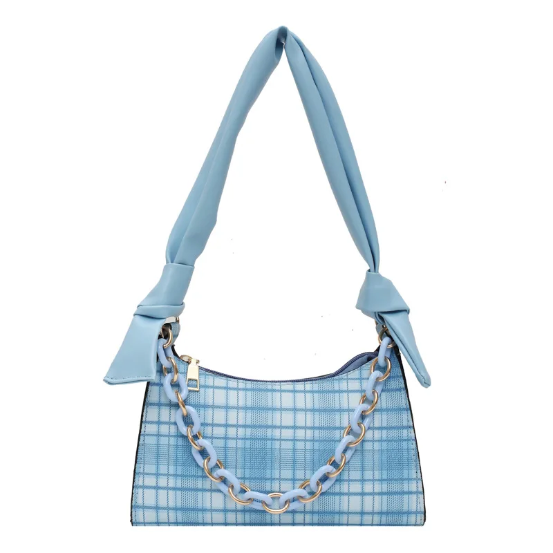 

Women Shoulder Bag French Style Vintage Design Armpit Female Shoulder Purse Woolen Material Retro Handbag And Purse Women Bags