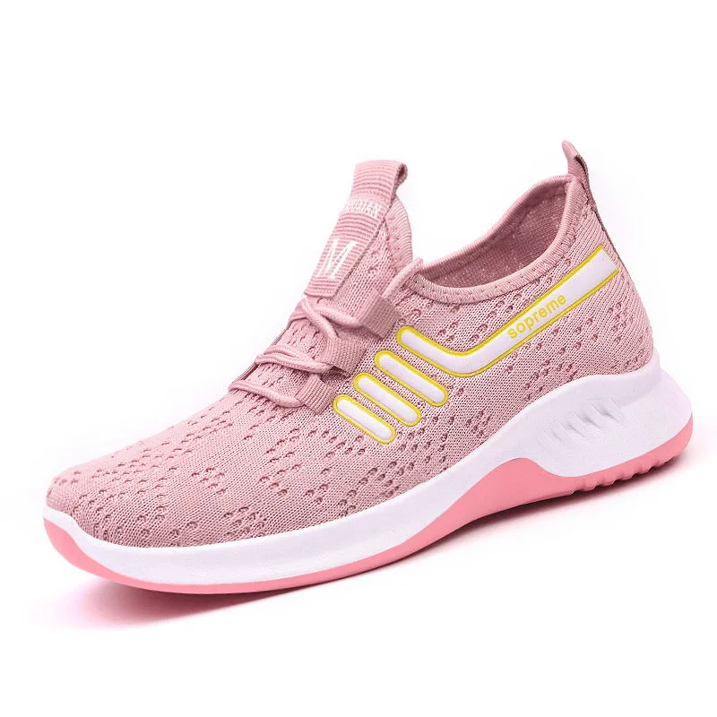 

New Women Shoes Spring Leisure Running Shoes for Women Lace Up Sports Shoes Women Sneakers