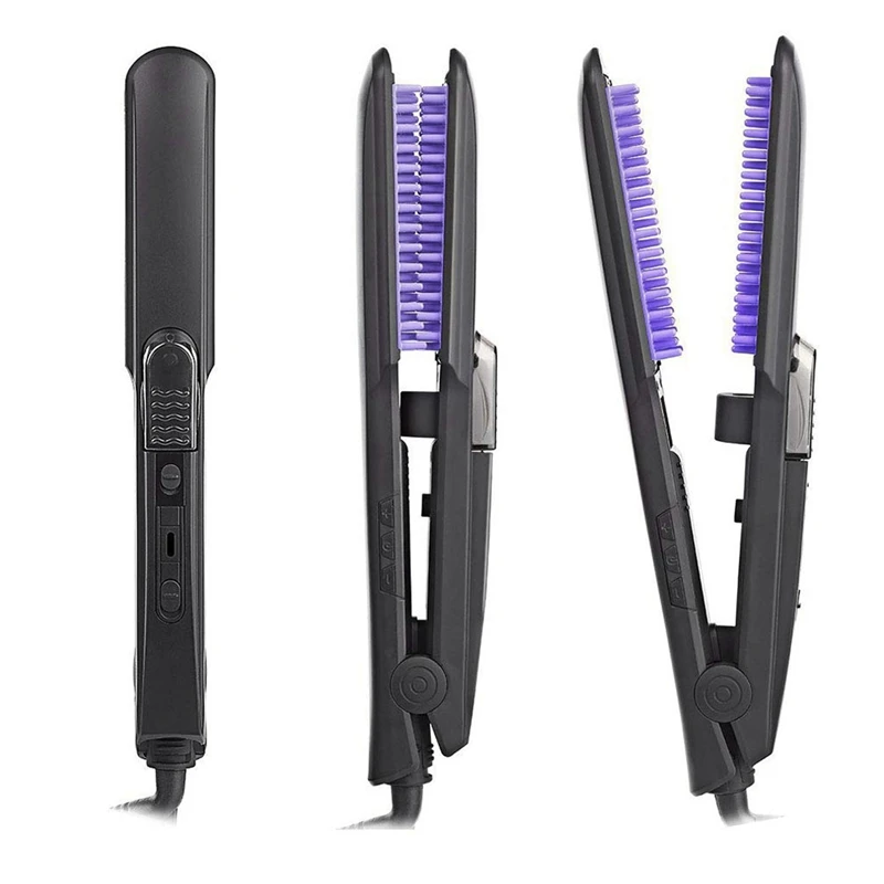 Выпрямитель для волос Паровая прямая расческа спрей не повреждает расческу