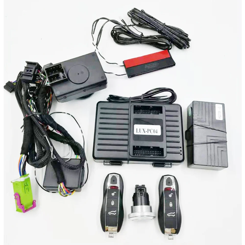 

For Porsche Old Cayenne Year 2006-2010 Push Button Start Stop System PKE keyless Access System Remote Start Plug and Play Type