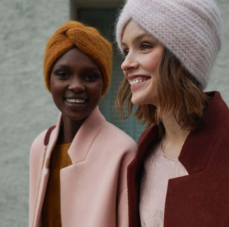 Новые женские Модные зима теплая вязать тюрбан крест Twist арабских волос