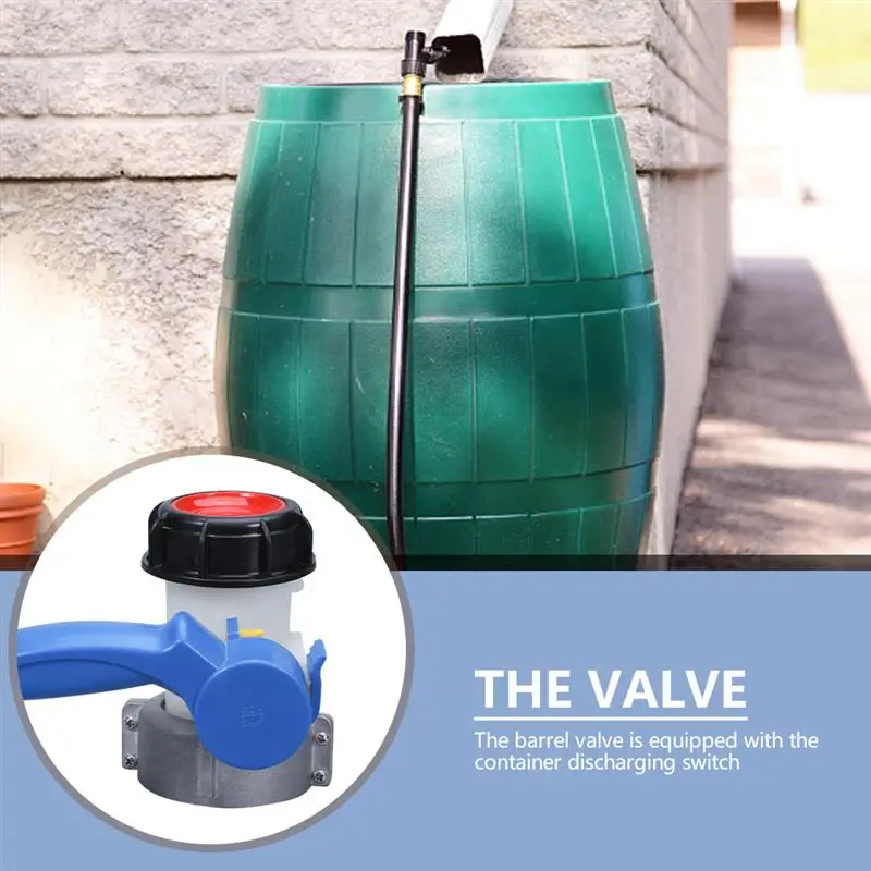 

Plastic DN40/DN50/DN80 Active/integrated Butterfly Valve for IBC Tank Container 1000L Switch IBC Tank Adapter