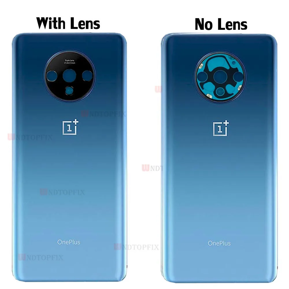 Оригинальное стекло для OnePlus 7T Pro задняя крышка батарейного отсека заднее Oneplus