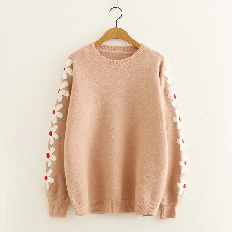 2019 японский Стиль осень Для женщин Мори с цветочным рисунком для девочек