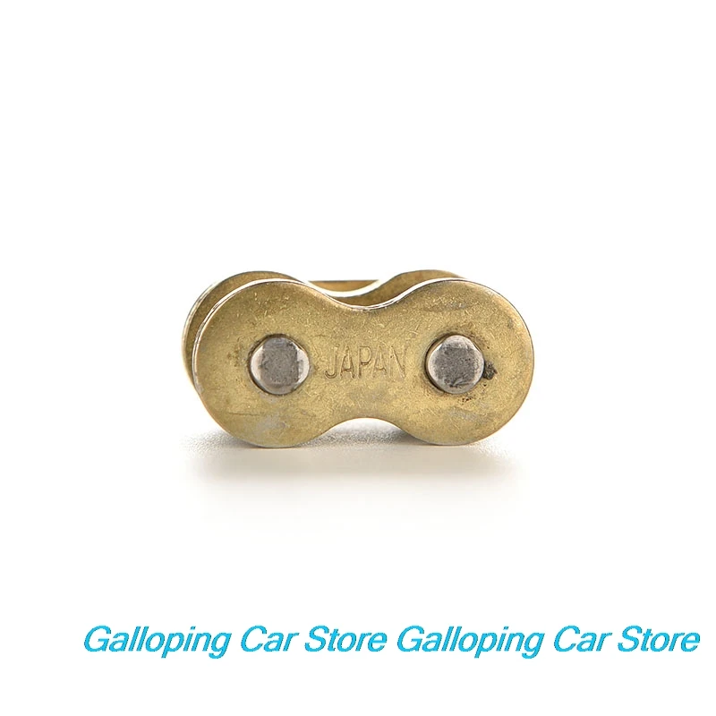 Сверхмощная цепь 520H мотоцикл Байк золотые соединительные звенья с