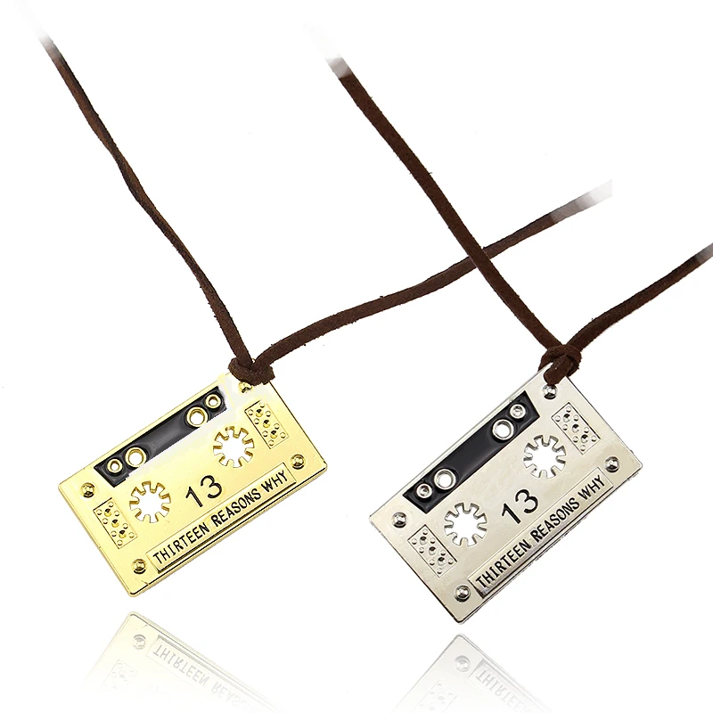 Креативная Кассетная лента из фильма 13 тринадцати причин почему кулон ожерелье