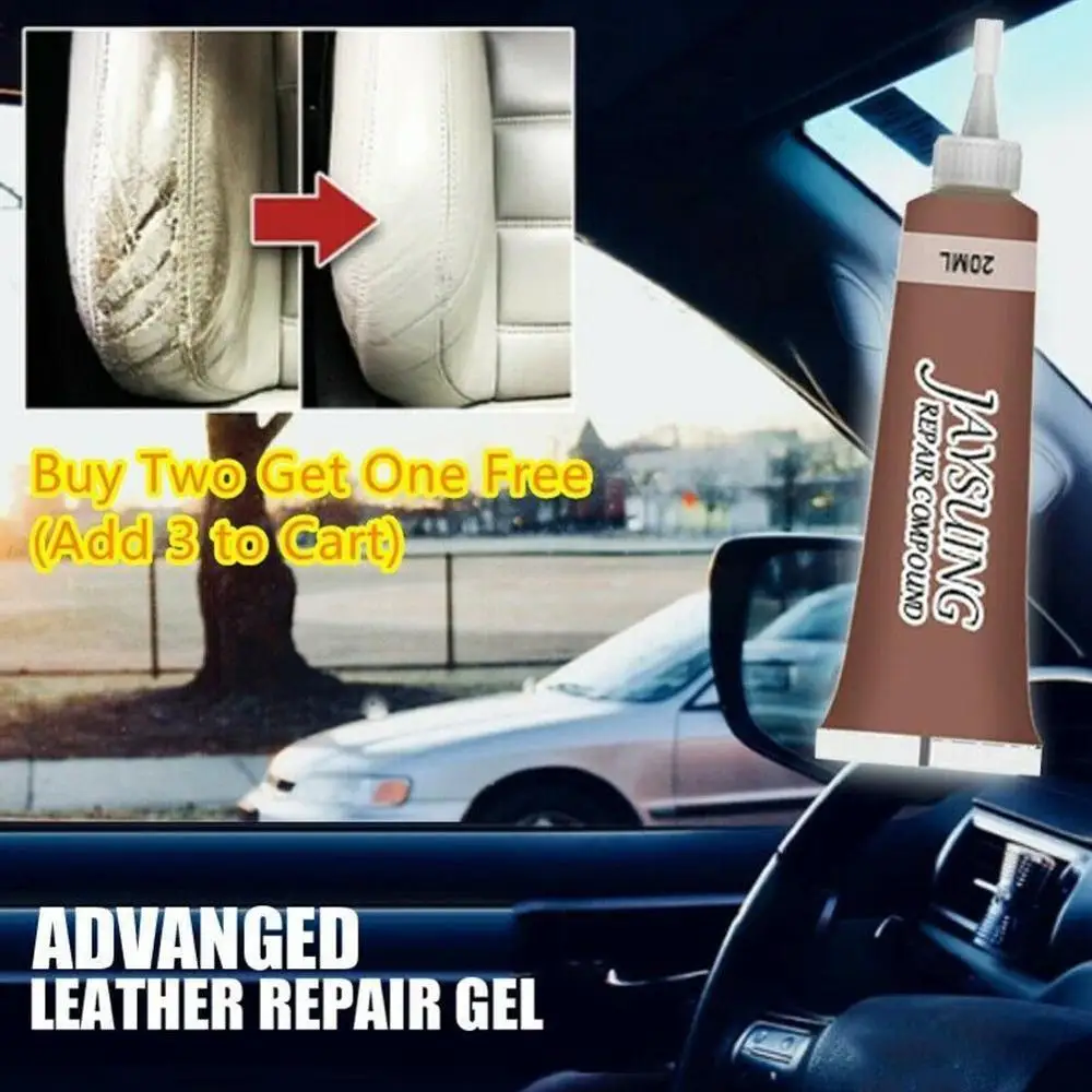 

20ml Advanced Leather Repair Gel Car Seat Home Leather Color Complementary Paste Repair T7T7