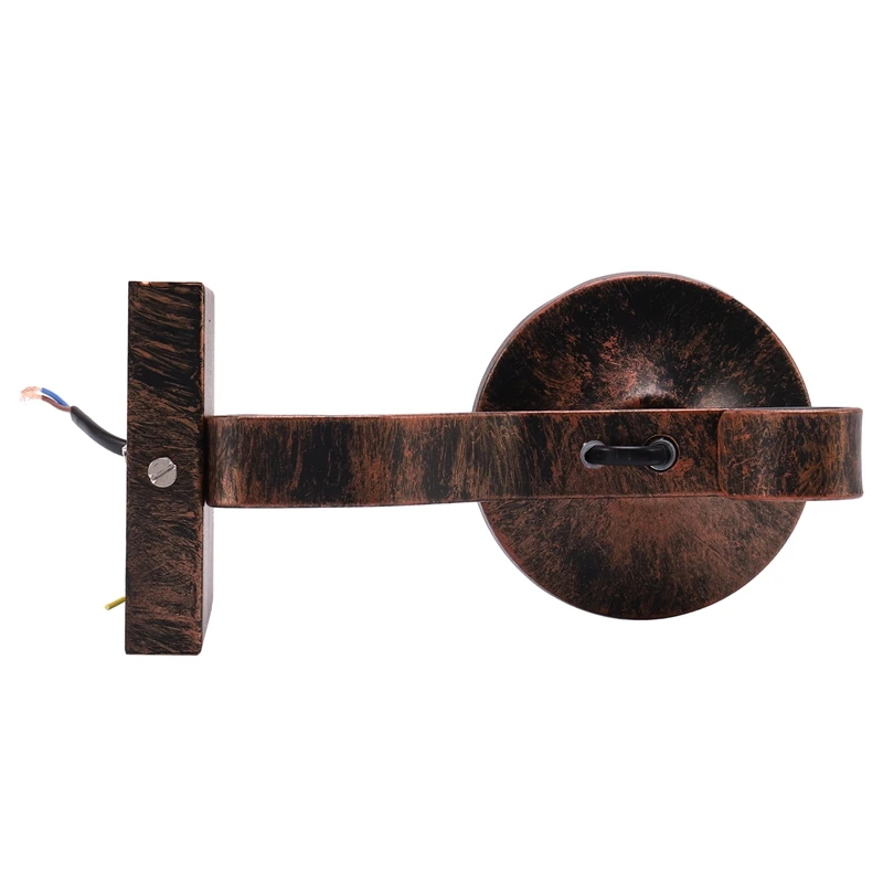 

E27 Wall Lamp Iron Home Decoration Loft Corridor Lamp Interior Lighting Retro Bedroom Bar Aisle Wall Lamp