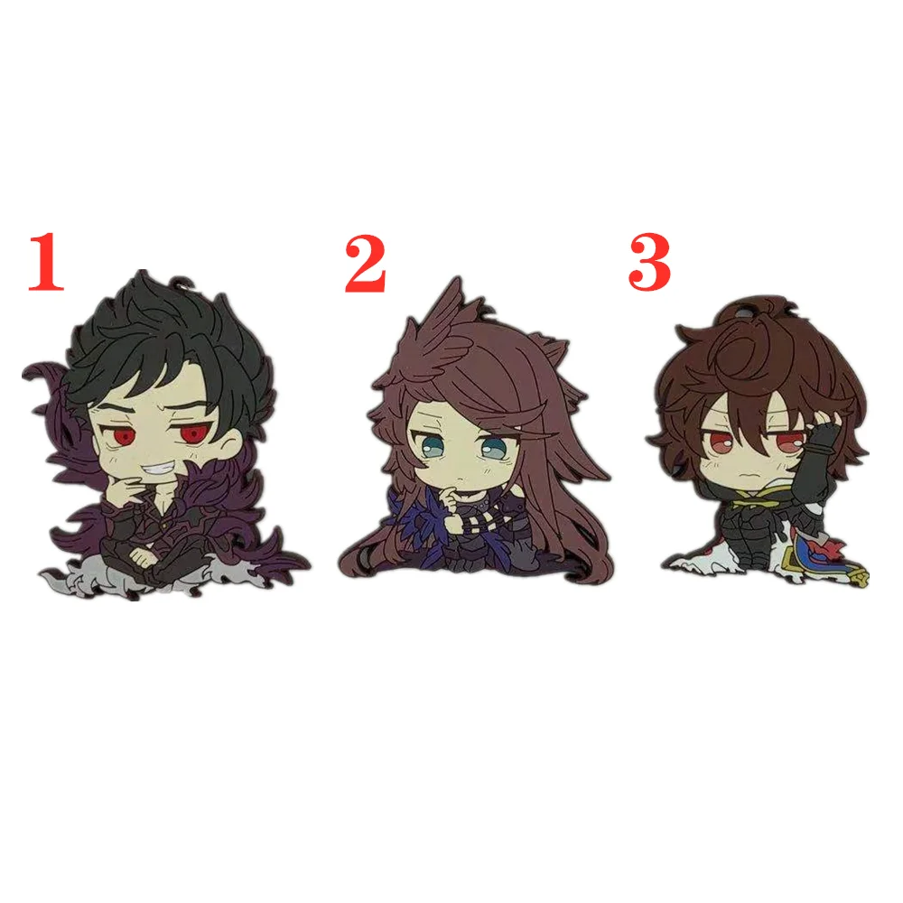 

Anime GRANBLUE FANTASY Rubber Keychain Key Ring straps cosplay
