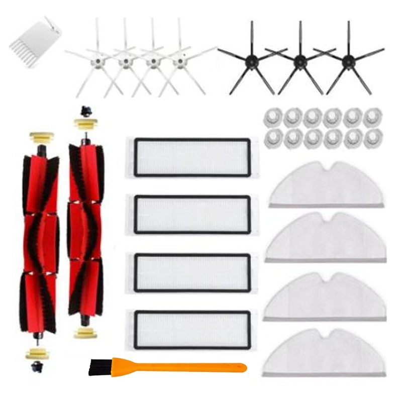 

Suitable for Xiaomi Roborock S6 S5 MAX S60 S65 S5 S50 Vacuum Accessories Main Brush Side Brush Filter