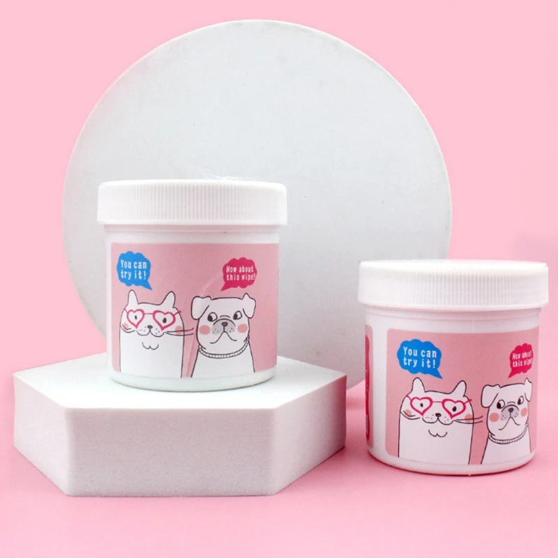 

Cleansing Wipes for Pet Eyes Canned Cat/Dog Keep Dry Around the Eyes Non-woven Dogs Cats Tears Remover