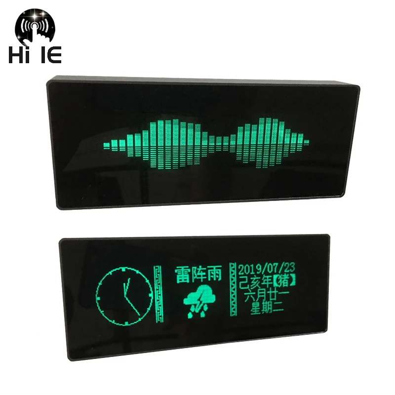 VFD музыкальный аудио индикатор спектра/VU метр/точные часы/индикатор уровня VU