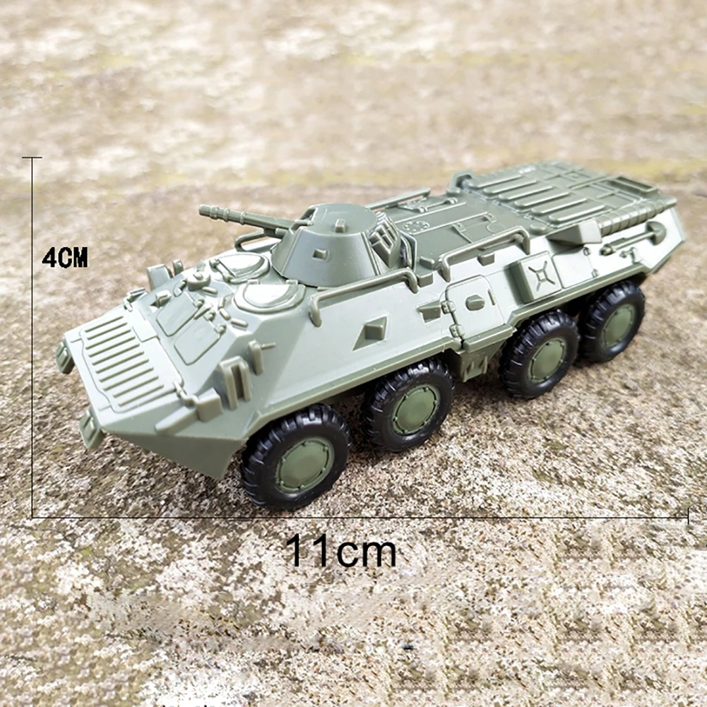 2 шт./компл. 1/72 M35 грузовик BTR-80 кавалерийский Перевозчик Модель DIY сборка ремесло детская игрушка модель военный игрушечный автомобиль