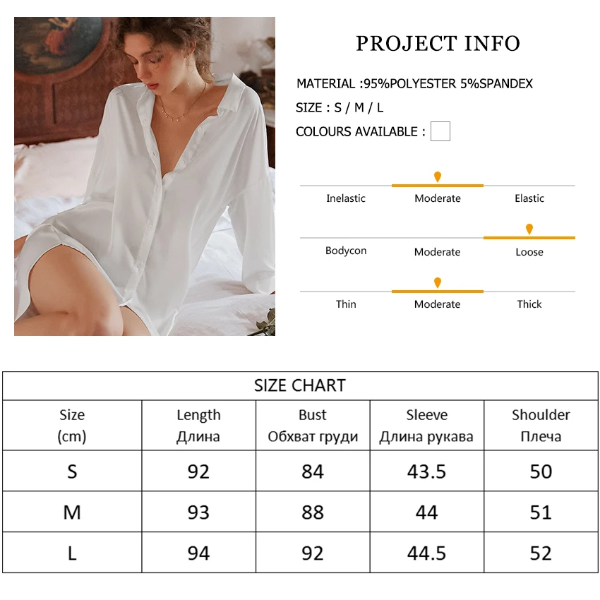

Split Women's Pajamas For Sleep Single-Breasted Sleepwear Sexy Woman Nightie Turn Down Collar Home Clothes For Women Nightgowns