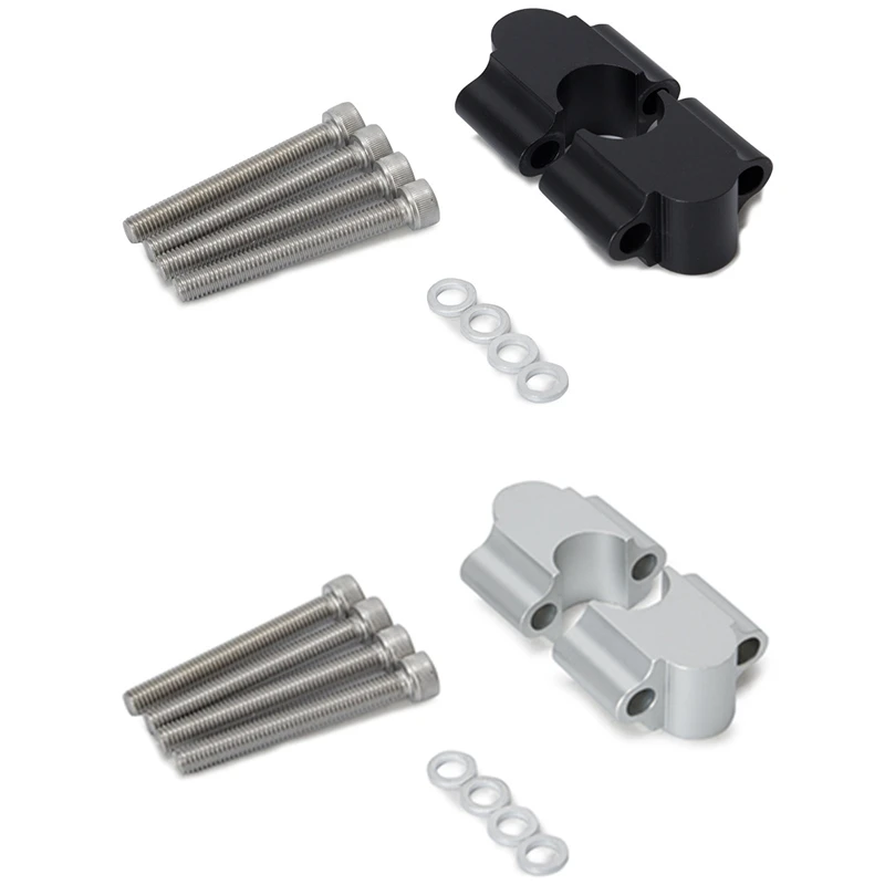 

Motorcycle Handlebar Riser Kit 7/8 Inch Universal Bar Clamps 22Mm For Bmw Suzuki Honda Yamaha Atv Scooter 30Mm Rise Motorcycle A