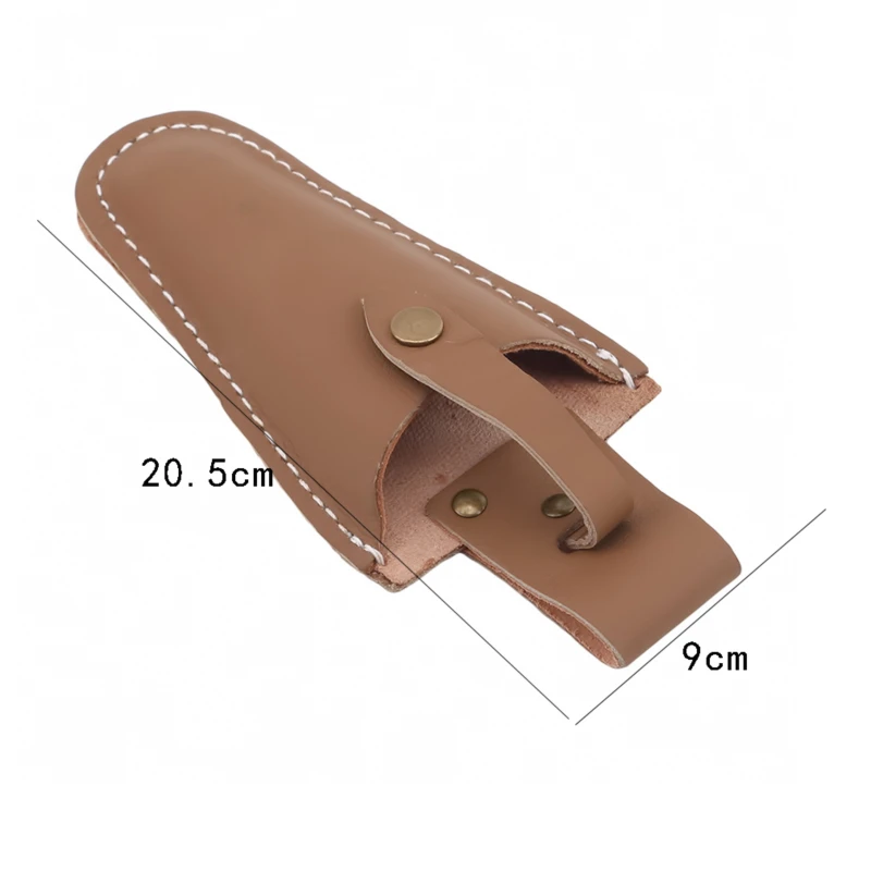 

Tool Bag Leather Sheath Pouch Holder Garden Tool Bag For Pruning Plier Shears 20.5 * 9cm Garden Pruning Shear Pouch