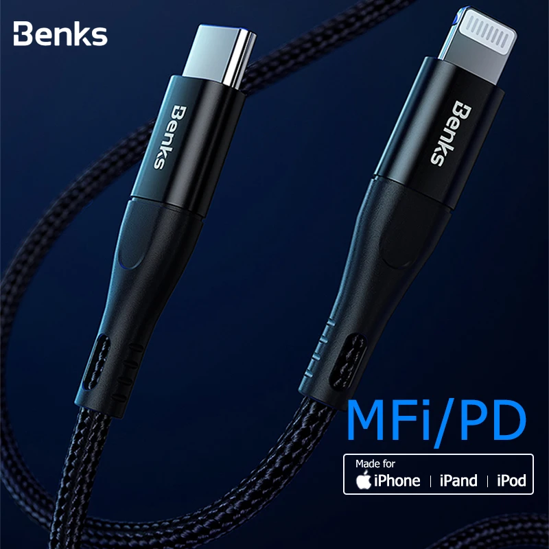 Оригинальный Сертифицированный MFI кабель usb type c для lightning iPhone 11 pro xs max xr 8 7 6s plus