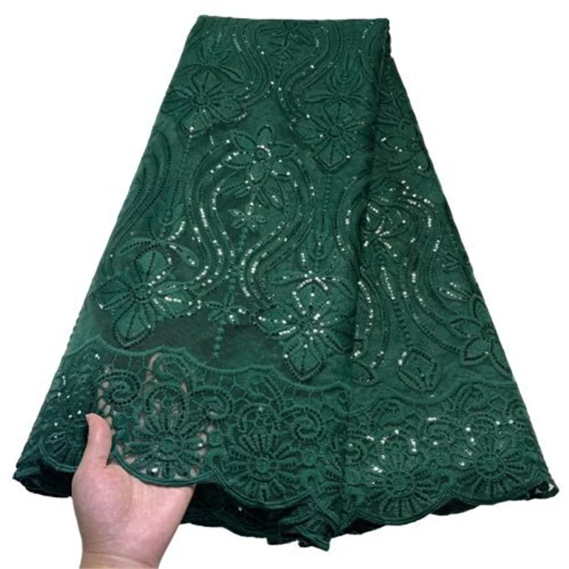 

Зеленая блестящая африканская кружевная ткань 2021 оранжевая Высококачественная нигерийская французская Тюлевая кружевная ткань с блестками сетка для свадебного пришивания белый