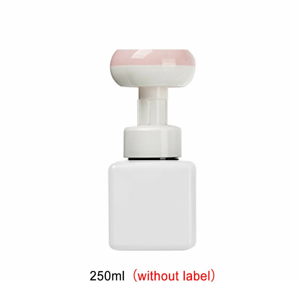 

250ml Cute 3D Flower-Shaped Children's Hand Foam Pump Flower And Head Sub-Bottle Shampoo Shower Gel Liquid Easy To Carry