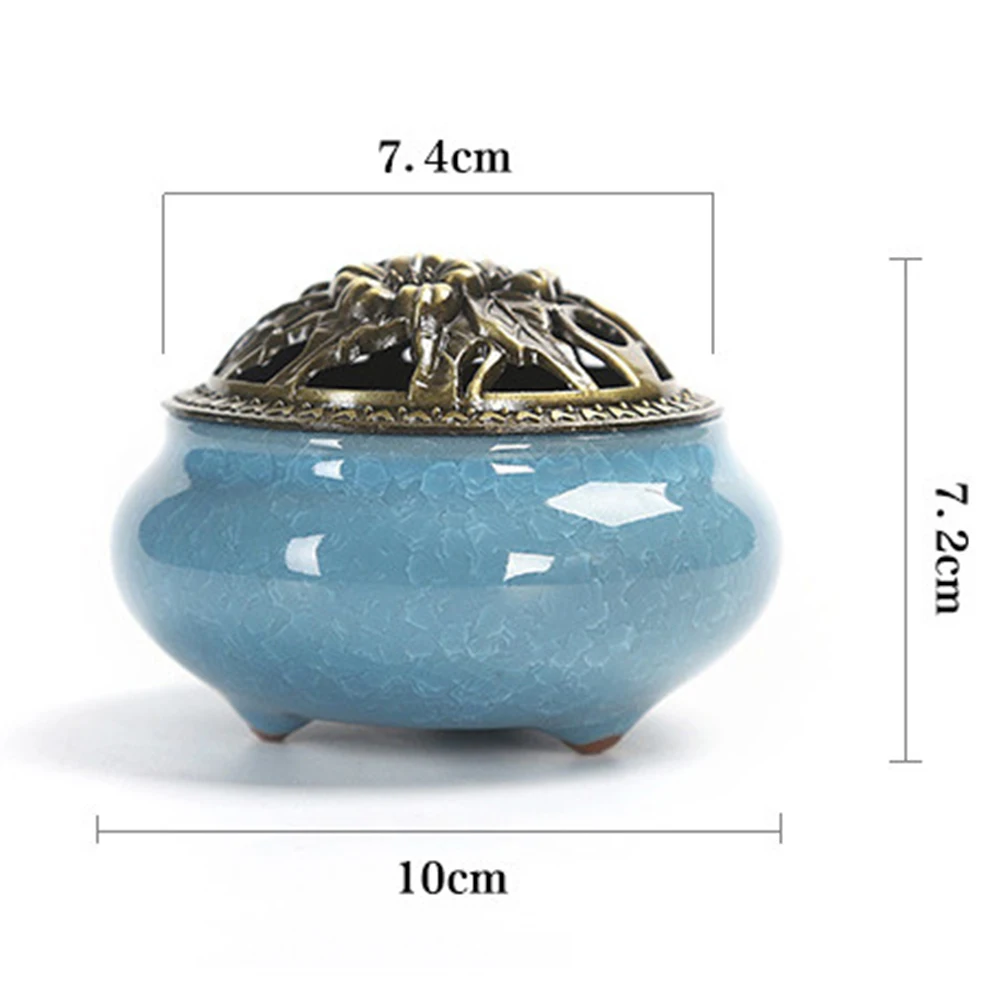 Винтажный керамический держатель для курильницы медитация буддист дзен