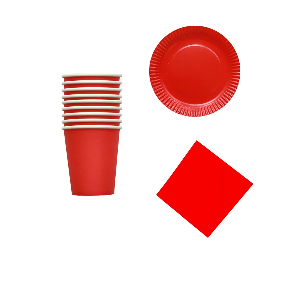 

60 шт., одноразовые тарелки для дня рождения